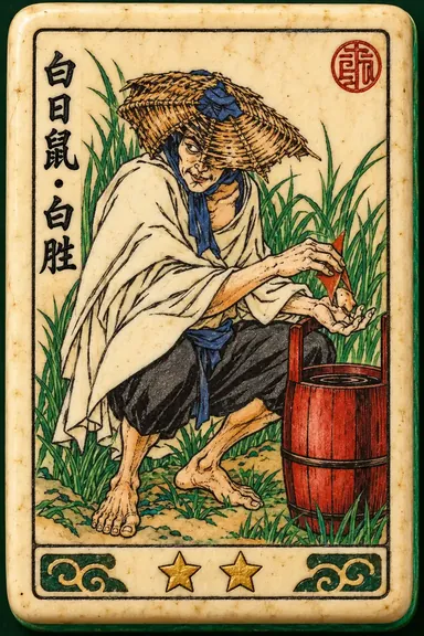 Bai Sheng, Daylight Rat: hero flower tile portrait