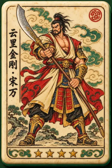 Song Wan, Cloud-High Guardian: hero flower tile portrait