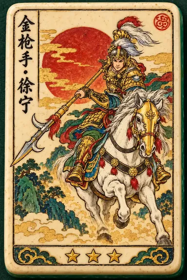 Xu Ning, Golden Lancer: hero flower tile portrait